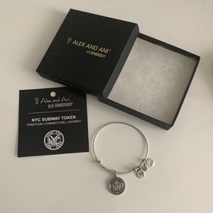 Alex And Ani NYC Subway Token Bracelet